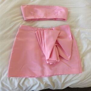Two piece pink set